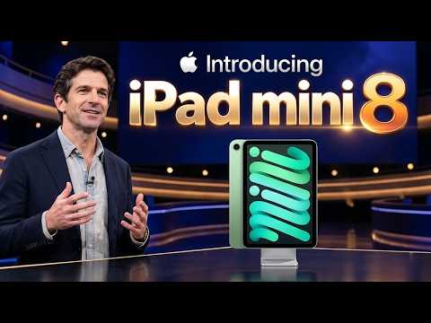 iPad Mini 8 LEAKS — It’s Finally Coming! BIG Upgrades & Release Date CONFIRMED! 🚨It’s GOOD!❤