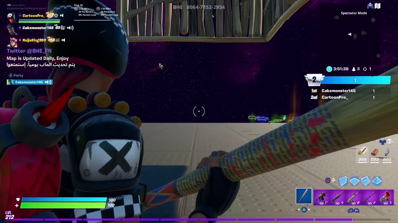 Fortnite The Getaway With Cakey