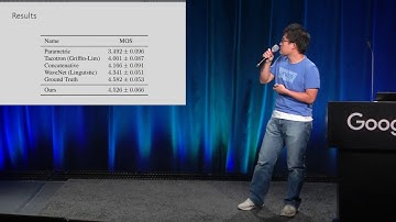 SANE2018 | Yu Zhang - Towards End-to-end Speech Synthesis