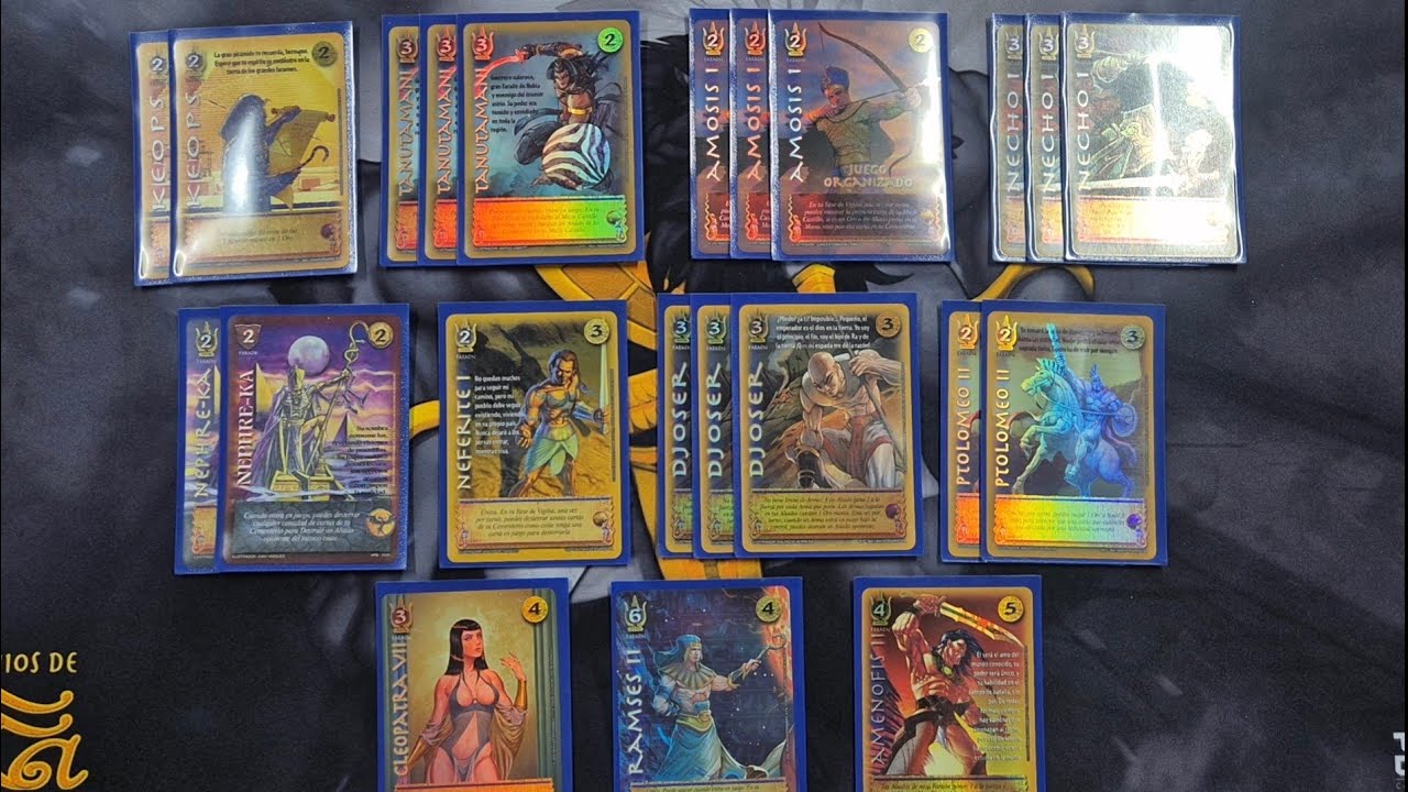 Propuesta de mazo Faraon, Racial Edición MyL primer bloque, Octubre 2025.