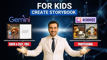 Best AI Storybook Creator? Gemini AI vs Readkidz AI | How to Make Money Online Step by Step