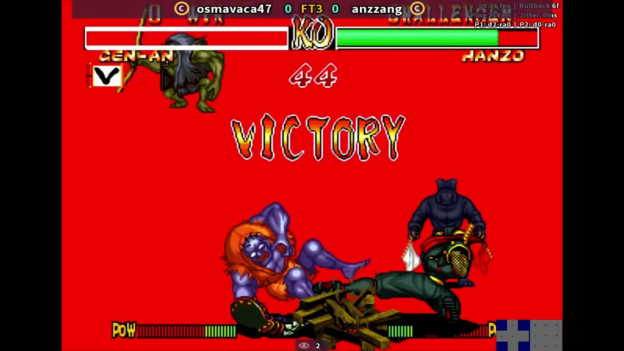 Event Match] Gen-an Chamcham (osmavaca47) vs Hanzo (anzzang