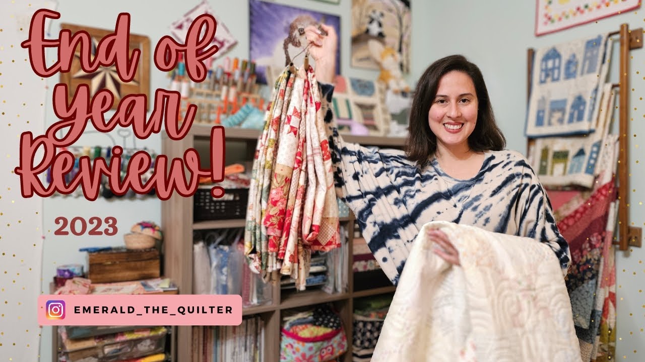 End of Year Insights: Quilting Goals, Studio Showcase & Exciting WIPs