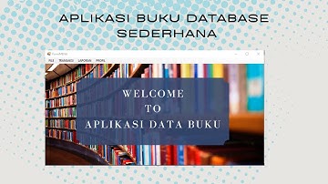 Review Database aplikasi buku sederhana di Microsoft Visual Studio