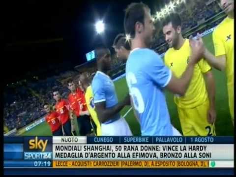 Villareal vs Lazio 3-1 31/072011 - Amichevole