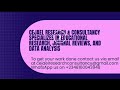 Cejael Research &amp; Consultancy