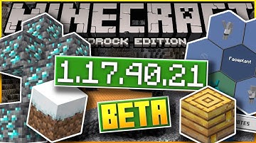 Minecraft Bedrock BETA ✅ 1.17.40.21  ✅  Cave Gen. Changes ++🗻 ( Changelog )  MCPE,Xbox,Windows