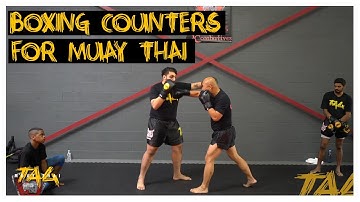 Boxing Counters for Muay Thai with Chris Aboy, Sree Rajendran and Rehan Ilyas at Stanley Combatives