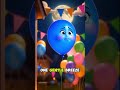 The Balloon That Wanted to Touch the Moon 🎈🌙 | Magical Kids Story #Shorts