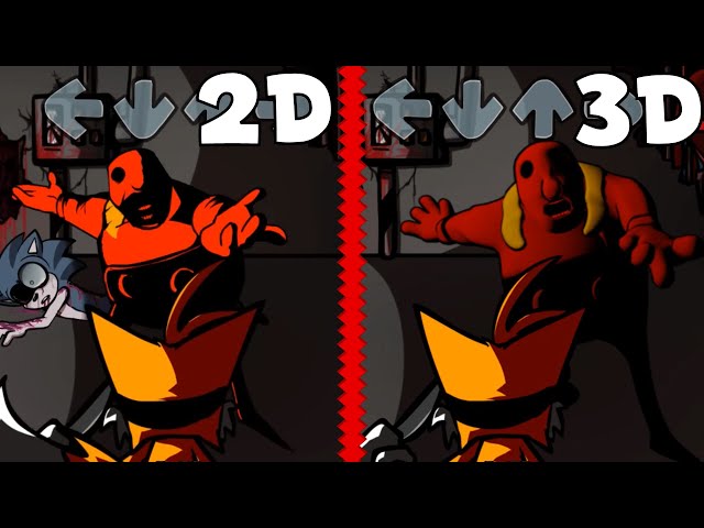 FNF: VS Starved 3D / VS Scary Eggman 3D [Sonic.EXE 2.5 / 3.0