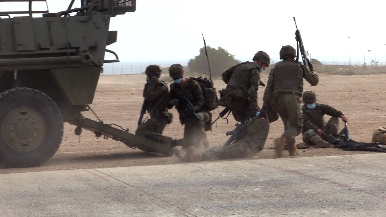 La Comandancia General de Melilla celebra el Día del Periodista con una exhibición en Rostrogordo