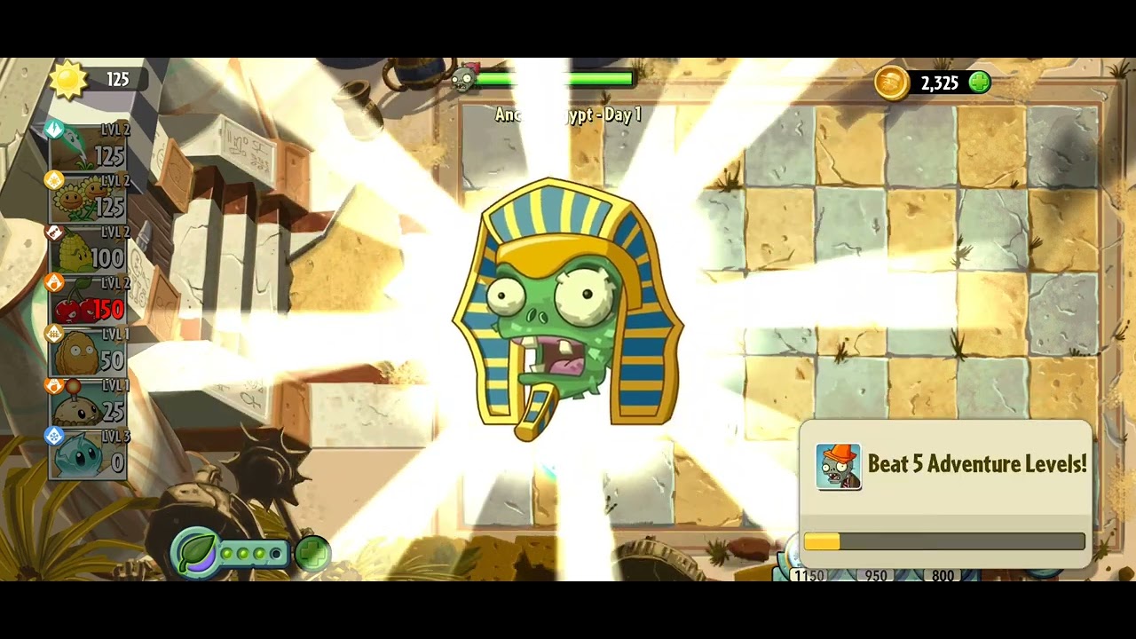 New Round in Plants vs Zombies  Watch till the End! 