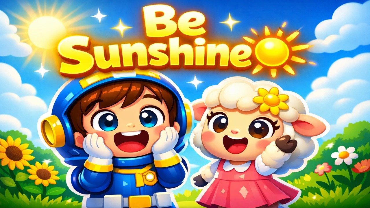 Finn and Dolly Pretend to Be Sunshine ☀️ | A Warm & Kind Kids Adventure Cartoon