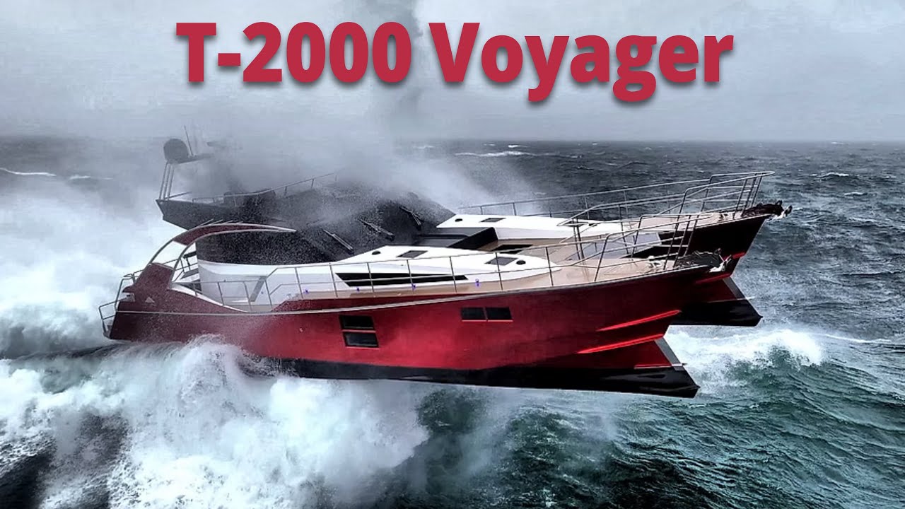T-2000 Voyager — невероятно прочный и роскошный катамаран.
