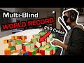 Graham Siggins' 350 Cube Multi-Blind WORLD RECORD Attempt