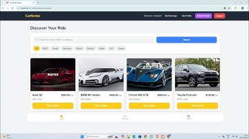 Car Rental Management System Using Php and Mysql