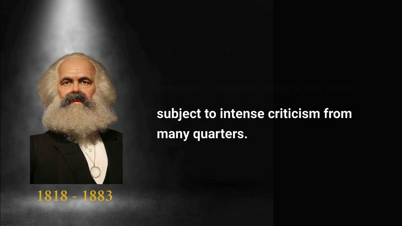 Karl Marx The Father of Communism An Inspiring Biography and Quotes