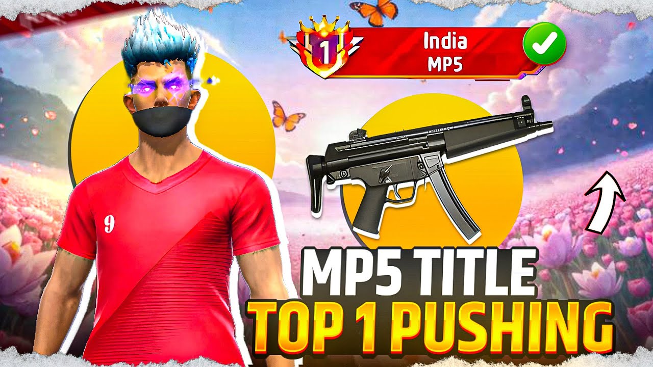 Pushing Top 1 Tittle In Mp5 ☠️Solo Grandmaster Gameplay #gwtarun 
