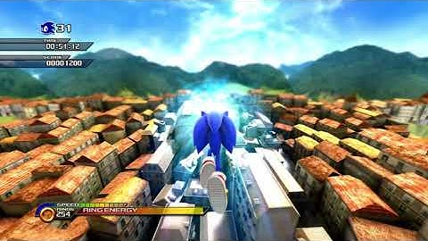 Sonic Unleashed Series X 60fps Patch test