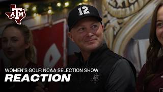 Gerrod Chadwell, Cayetana Fernández García-Poggio: Women's Golf NCAA Selection Reaction
