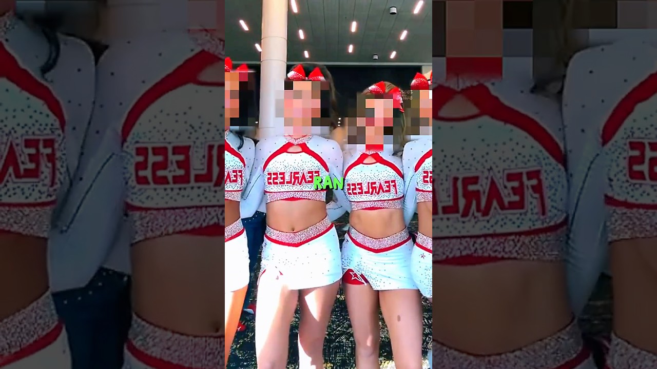Cheerleader RAN Off!😯 #cheerleading #cheer #performancecheer #cheerleader #cheercompetition