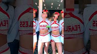 Cheerleader RAN Off!😯 #cheerleading #cheer #performancecheer #cheerleader #cheercompetition