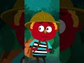 👻Momia Dentro de la Cueva Espeluznante #shorts #spooky #kidssong #puebloteehee