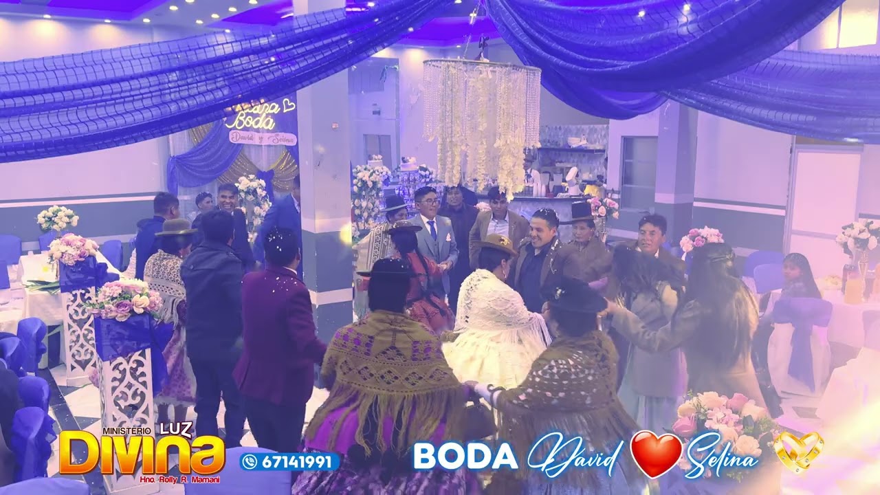𝑴𝒊𝒏𝒊𝒔𝒕𝒆𝒓𝒊𝒐 𝑳𝑼𝒁 𝑫𝑰𝑽𝑰𝑵𝑨 -  su boda de los hnos DAVID Y SELINA