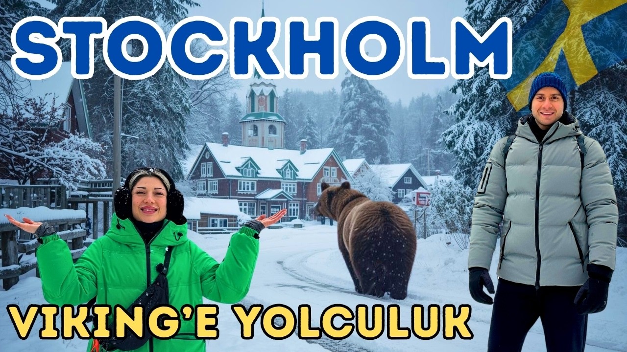 STOCKHOLM VLOG | VİKİNG RESTORANI ve VAHŞİ DOĞA (Çatal Bıçak YASAK) 🐻⚔️