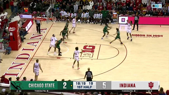 Lamar Wilkerson has Two Early 3-Pointers vs. Chicago State | Indiana Men's Basketball