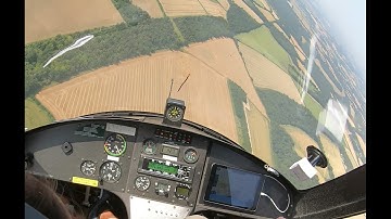 Spiral descent demo in a Magni M24 gyrocopter