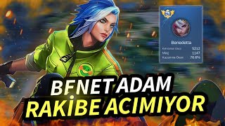 BENET ADAM KYK ŞARTLARINDA BENEDETTA OYNUYOR #2 | BENEDETTA | Mobile Legends