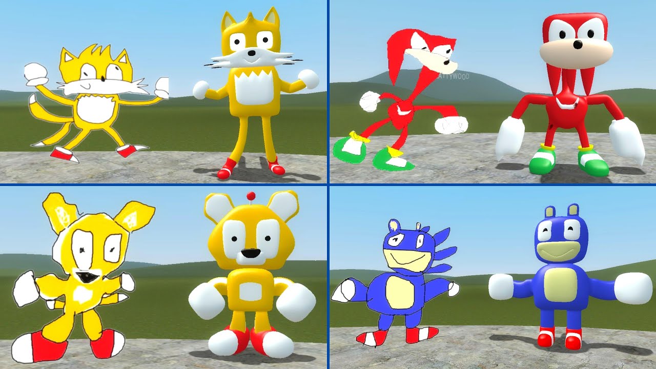 💥NEW 3D MEMES Vs. 2D MEMES PART 3 in Garry's Mod💥