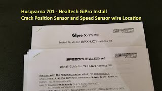 Video Husqvarna 701 Crank Position Sensor Location, HealTech GiPro Installation (author: BlakeFst)