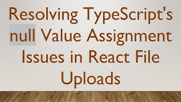Resolving TypeScript