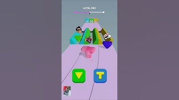 Blob Shifter 3D 🤯 Shape Changing Troll Race Ever!🙀💪 Boss Level❓#shorts #gaming #youtubeshorts #games