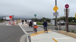 CycleMAYnia's Mayors Ride shows off Santa Claus Lane bike path and future connectivity projects