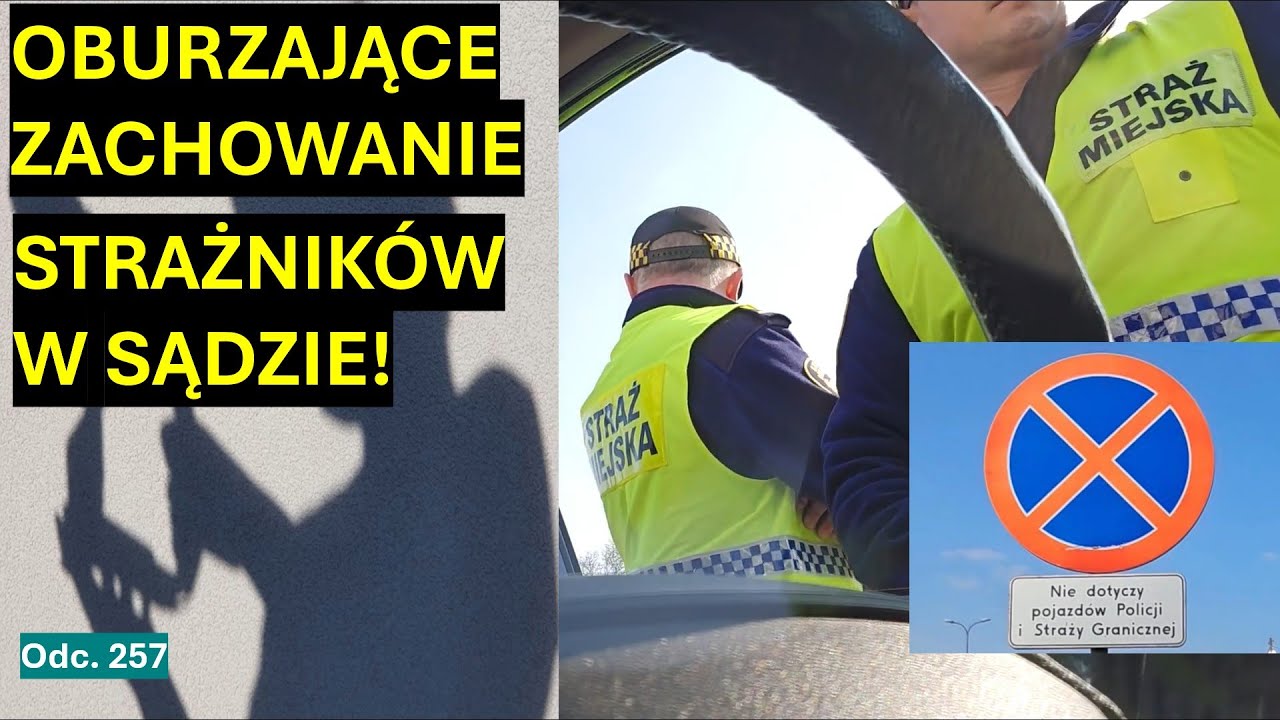 Straż Miejska chciała mi wlepić mandat, a w Sądzie strażnik 