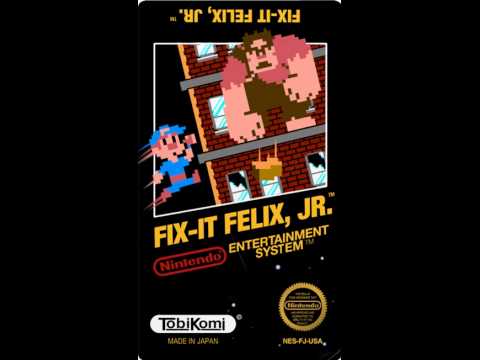 ralph wreck game nes screen start title music