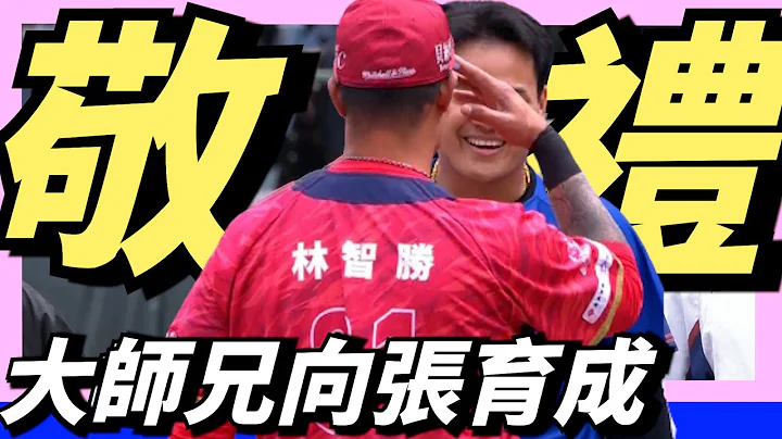 《WBC》大師兄向張育成～敬禮 - 天天要聞