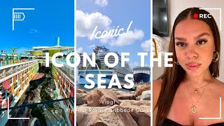 ICON OF THE SEAS VLOG | MY FIRST ROYAL CARIBBEAN CRUISE | VLOG 1/3