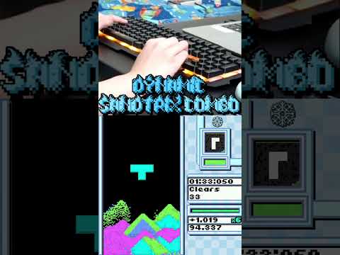 Dynamic Sandtrix Combo #shorts #tetris