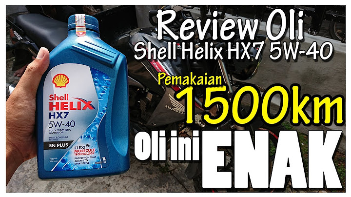 Shell helix hx7 5w-40 ดีไหม