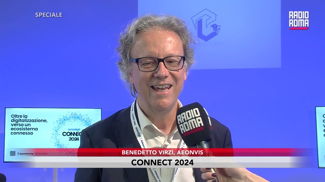 Connect 2024  - Intervista a Benedetto Virzi, Aeonvis.