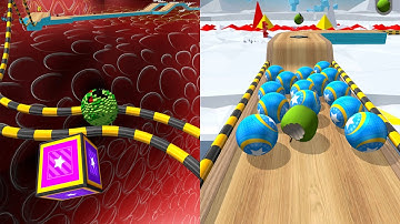 Going Balls - All Levels Gameplay Android, iOS #77 ( Level 381 - 390 )