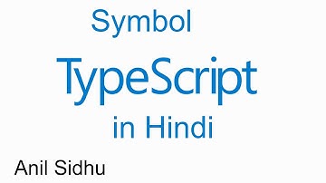 Typescript Hindi tutorial #17 Symbol