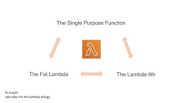 Deconstructing "The Lambda Trilogy" Serverless Architecture Pattern