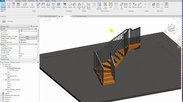 Revit Creating a Winder Staircase using sketch tools