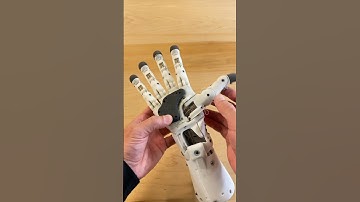 Teaser: How to design and build rbotic hands 1 - #robot, #shorts, #design