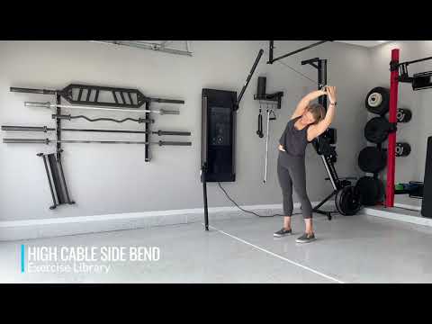 High Cable Side Bend